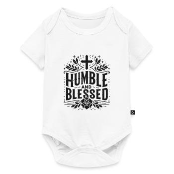 Humble - Baby Premium short-sleeve bodysuit - white - Front