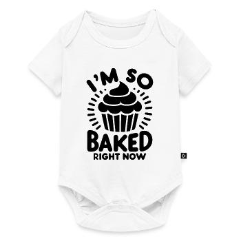 Je suis tellement cuit en ce moment Pain pâtissier Cuisson du gâteau Ba - Body à manches courtes Premium Bébé - blanc - Devant