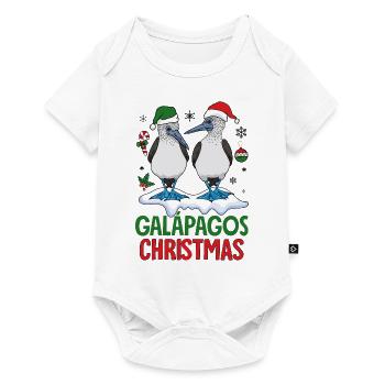 Galapagos Christmas - Baby Premium Kurzarmbody - Weiß - Vorne