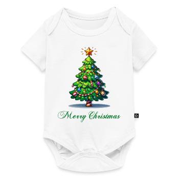 fir tree - Baby Premium short-sleeve bodysuit - white - Front