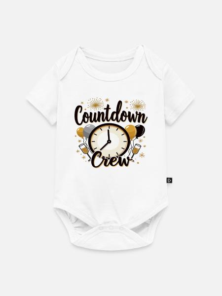 Countdown Crew - Baby Premium Kurzarmbody - Weiß