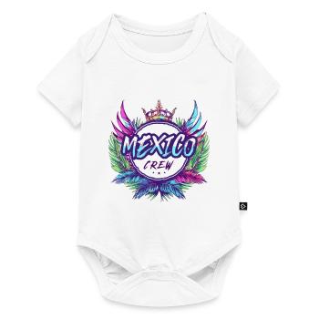 Mexique Crew Coloré - Body à manches courtes Premium Bébé - blanc - Devant