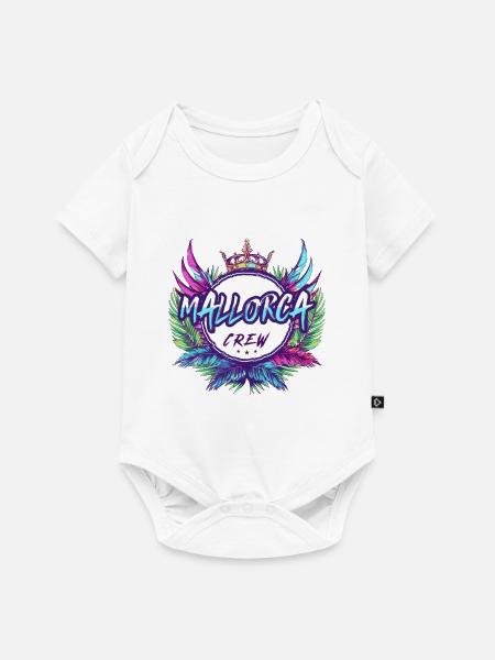 Mallorca Crew Bunt - Baby Premium Kurzarmbody - Weiß