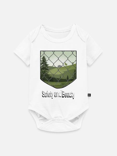 SCHÜTZEN SIE DEN WALD - Baby Premium Kurzarmbody - Weiß