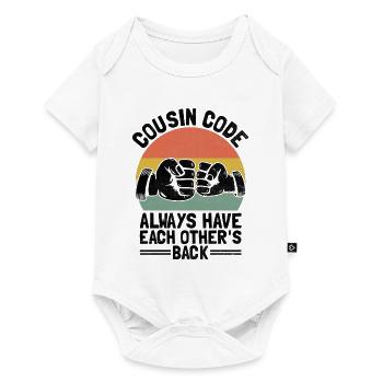Cousin Code Always Have Each Other's Back Family - Baby Premium short-sleeve bodysuit - white - Front