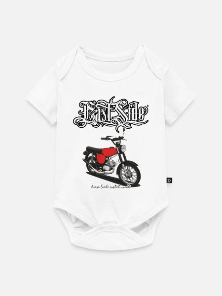 S51 (rot) // Illustration - Baby Premium Kurzarmbody - Weiß