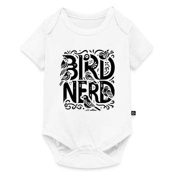 Bird Nerd Birdwatching Birder Birds Birdwatcher - Body à manches courtes Premium Bébé - blanc - Devant