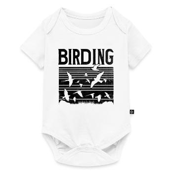 Birding Bird Watcher Birdwatching Birder Birds - Baby Premium short-sleeve bodysuit - white - Front