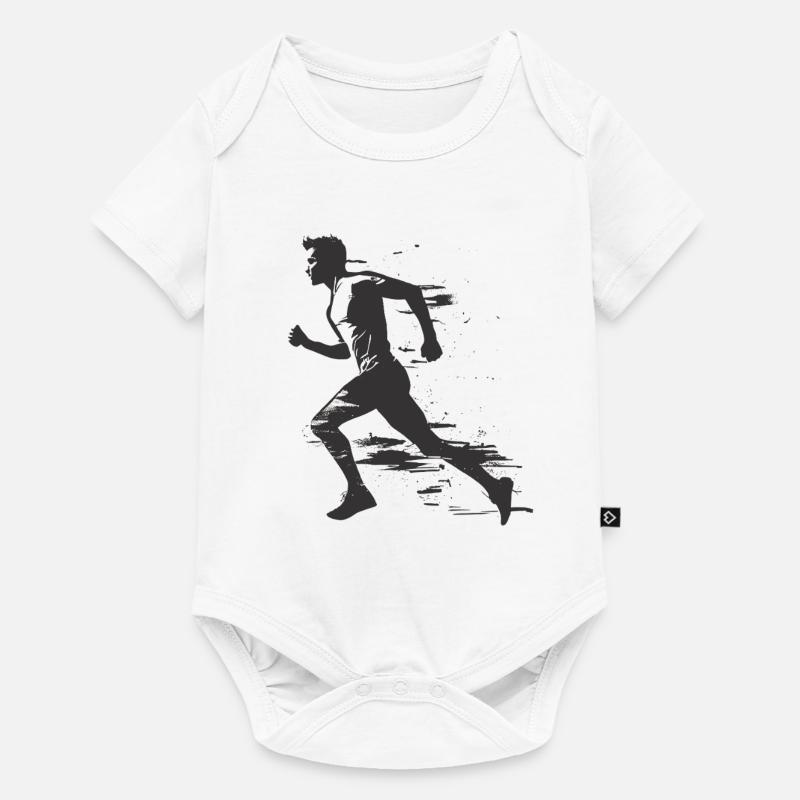 Sprinter Colorsplash Sprintender Sprint - Baby Premium Kurzarmbody - Weiß