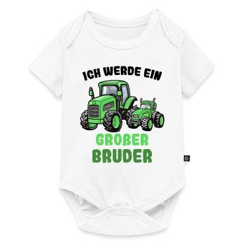 Announcing offspring | I'm going to be a big brother in 2026 - Baby Premium short-sleeve bodysuit - white - Front
