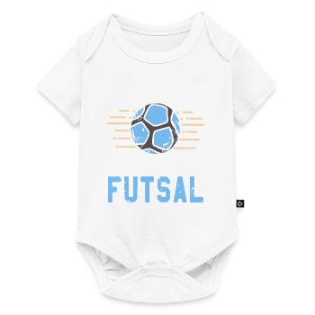 Life Is Better When You Play Futsal Sports Quote - Baby Premium short-sleeve bodysuit - white - Front