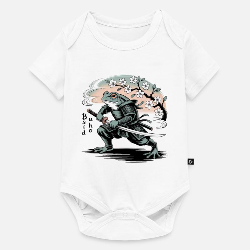 CHEMIN DU GUERRIER - Body à manches courtes Premium Bébé - blanc