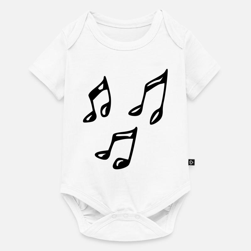 Note - Baby Premium Kurzarmbody - Weiß