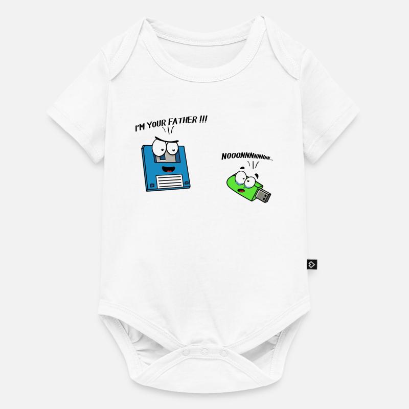 i'm your father - humour - Body à manches courtes Premium Bébé - blanc
