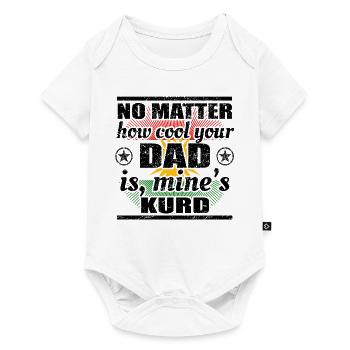 pas papa matière fraîche poison papa kurdistan kurd .png - Body à manches courtes Premium Bébé - blanc - Devant