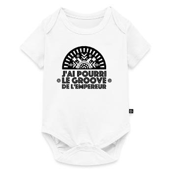 Kuzco / Le Groove de l'Empereur - Body à manches courtes Premium Bébé - blanc - Devant