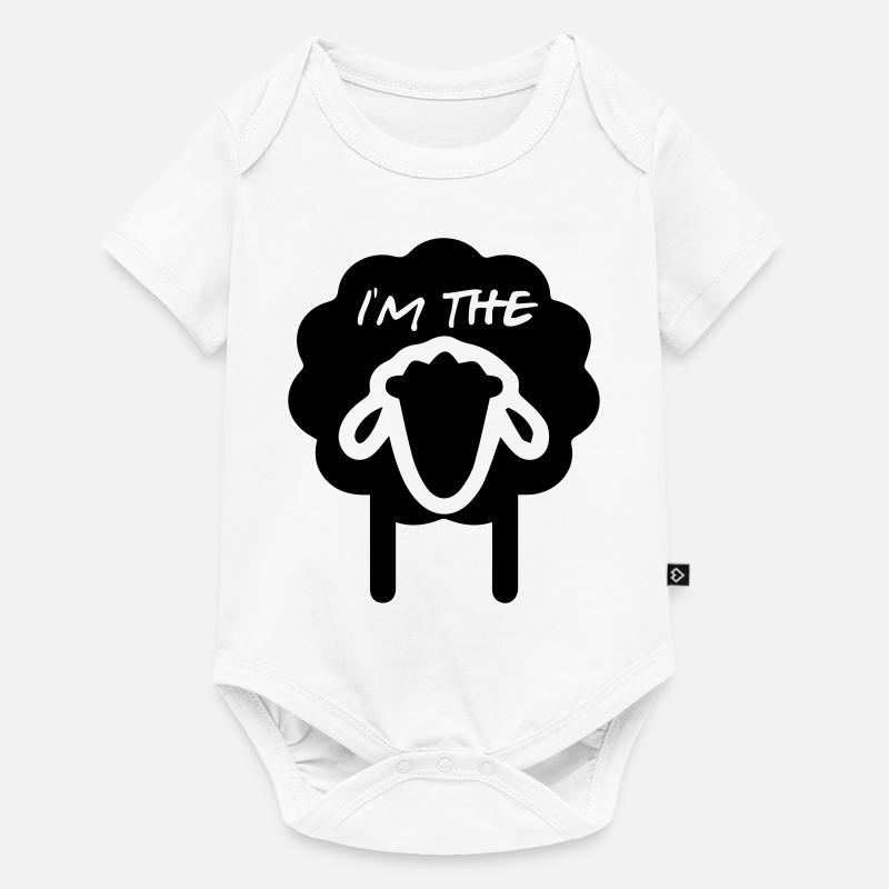 I'm the black sheep - Body à manches courtes Premium Bébé - blanc