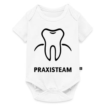 Praxisteam (Zahnarzt / Zahnarztpraxis) - Baby Premium Kurzarmbody - Weiß - Vorne