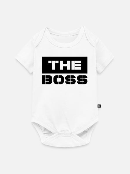the boss - Baby Premium Kurzarmbody - Weiß