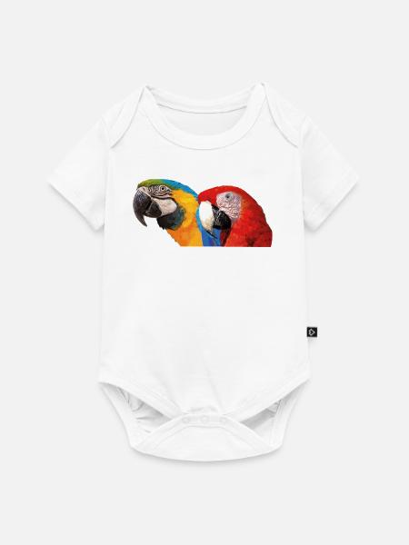 Aras - Baby Premium Kurzarmbody - Weiß