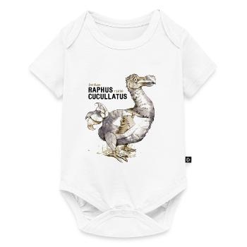 Dodo - Baby Premium short-sleeve bodysuit - white - Front