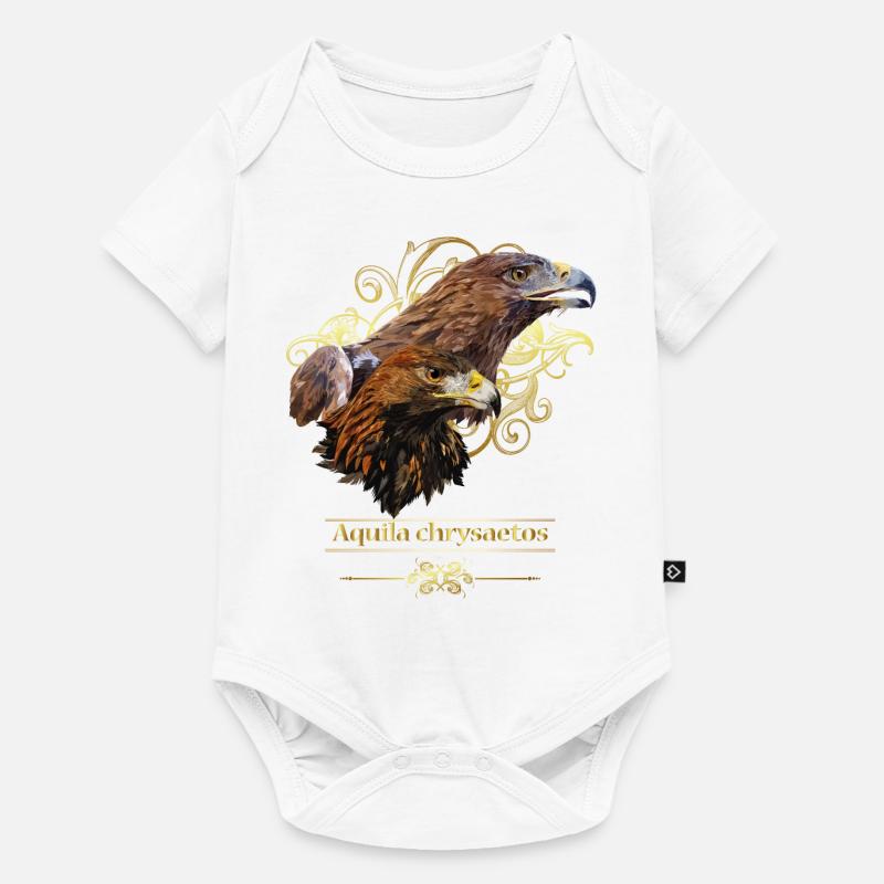 Aigle royal - Body à manches courtes Premium Bébé - blanc