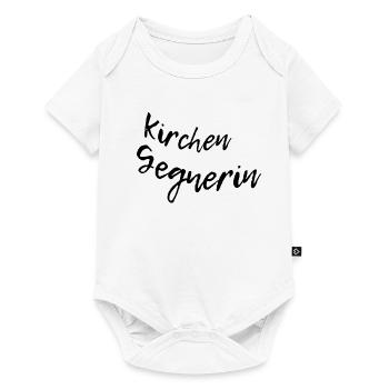 Kirchengegnerin - Baby Premium Kurzarmbody - Weiß - Vorne