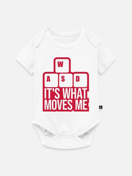 its what moves me - Baby Premium Kurzarmbody - Weiß