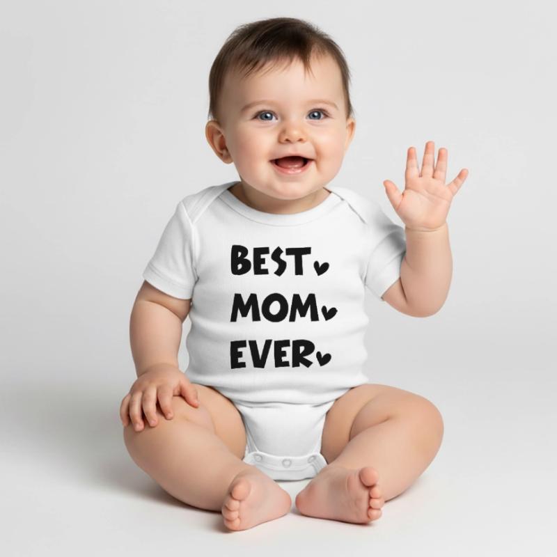 Mutter Spruch Geschenk Mama Muttertag Baby Premium Kurzarmbody