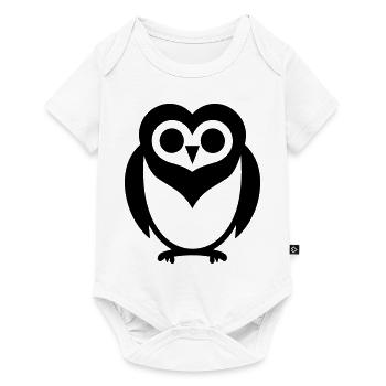 Petite chouette - Body à manches courtes Premium Bébé - blanc - Devant