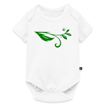 Flourishes Vine - Baby Premium short-sleeve bodysuit - white - Front