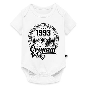 1993 May Original: 31 Years Anniversary Gift - Baby Premium short-sleeve bodysuit - white - Front