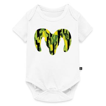 Bighorn Sheep Camouflage – Pure Wilderness - Baby Premium short-sleeve bodysuit - white - Front