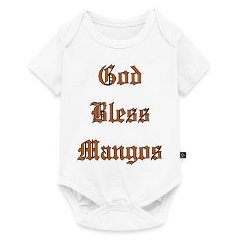 Que Dieu bénisse les mangues - Body à manches courtes Premium Bébé - blanc - Devant