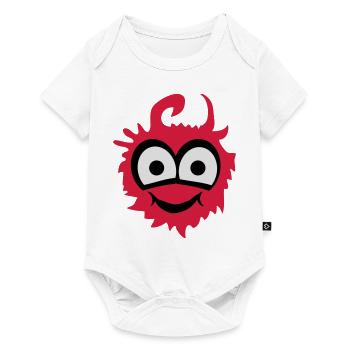 Monstre Mignon - Body à manches courtes Premium Bébé - blanc - Devant