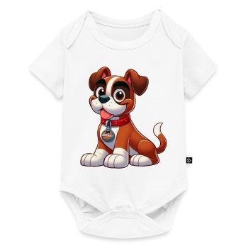 Boxer 2 - Baby Premium short-sleeve bodysuit - white - Front