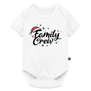 Family Crew Christmas - Baby Premium short-sleeve bodysuit - white - Front