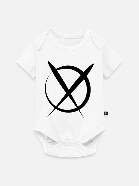 Ankreuzen Wählen - Baby Premium Kurzarmbody - Weiß