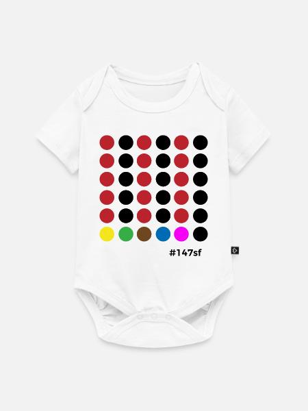 Snooker #147sf - Baby Premium Kurzarmbody - Weiß