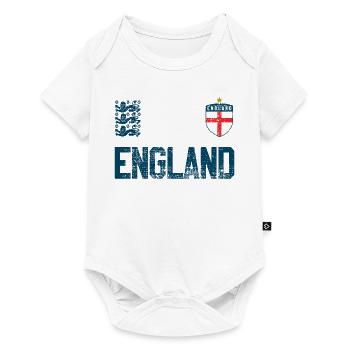 Angleterre - Body à manches courtes Premium Bébé - blanc - Devant