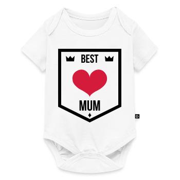 Mum / Mom / Baby / Mummy / Mother's day / Birth - Baby Premium short-sleeve bodysuit - white - Front