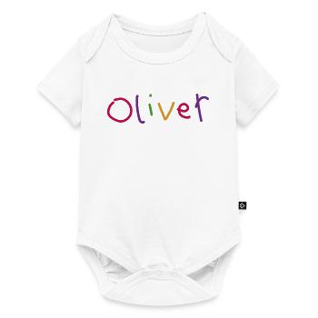 Oliver - Body à manches courtes Premium Bébé - blanc - Devant