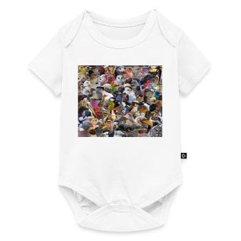 Just Birds - Baby Premium short-sleeve bodysuit - white - Front
