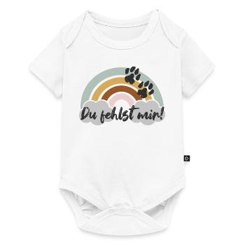 Tu me manques ! - Body à manches courtes Premium Bébé - blanc - Devant
