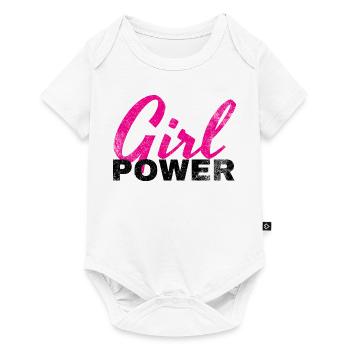 Girl Power - Baby Premium short-sleeve bodysuit - white - Front