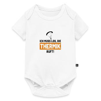 Ich muss los, die Thermik ruft - Baby Premium Kurzarmbody - Weiß - Vorne