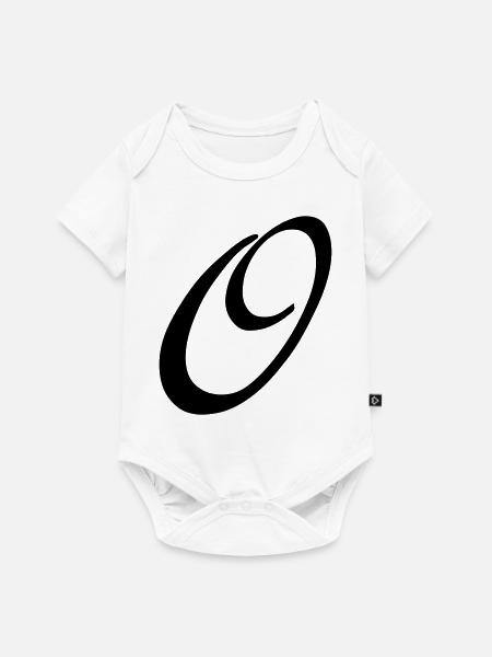 O - Baby Premium Kurzarmbody - Weiß