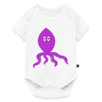 thinking squid - Baby Premium short-sleeve bodysuit - white - Front