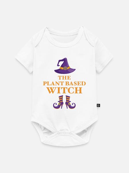 Die pflanzliche Hexe - Baby Premium Kurzarmbody - Weiß