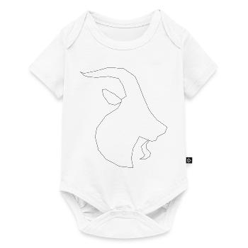 Capricorne - Body à manches courtes Premium Bébé - blanc - Devant